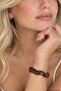 Coffee Color Bone Mica Bracelet