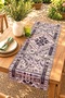 Ethnic Theme Embroidered Dog Pattern Runner/Tablecloth/Placemat - 2
