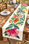 Special Floral Patterned Runner / Tablecloth / Placemat - 3