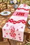 Pink Popart Patterned Runner / Tablecloth / Placemat - 3