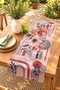 Floral and Sun Patterned Runner / Tablecloth / Placemat - 2