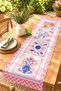 Red Crab Patterned Runner / Tablecloth / Placemat