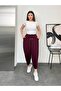Women's Modal Fabric Carrot Cut Trousers with Pockets and Ties - 4