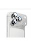 Compatible with iPhone 17 Pro Max (6.9 Inch) Full Coverage Aluminum Sapphire Island and Lens Camera Protector