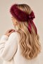 Bella Fur Collection Fur Ribbon Bandana or Neck Collar - 3