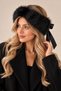Bella Fur Collection Fur Ribbon Bandana or Neck Collar - 4