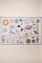 Space Theme Machine Washable Reusable Painting Cover Play Mat Waterproof Educational Game Toy Paint Washable - 2