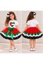 UAE National Day Dress for Girls Tutu Skirt T-Shirt Set With Hair Accessor - 3