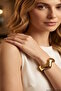 Gold Color Mica Bracelet