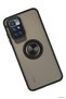 Zngzrmll Newface Redmi 10 2022 Case Montreal Silicone Cover with Ring (224407) - Black - 3