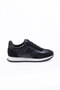 Castro Black 100% Genuine Leather Men's Sneaker Shoes