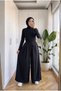 Women's Modal Fabric Flowy Casual Palazzo Trousers - 2