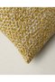 Lunea Boucle Mustard Rectangular Throw Pillow Cover (35 X 55 cm) - 3