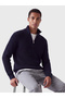 Uzg Store's High-Style Stand-Up Collar Men's Knitwear Sweater for Style Enthusiasts - 2