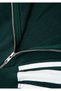 Stripe Detailed Zippered Green Sweatshirt 1S10560-71538 - 8