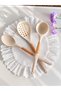3-Piece Silicone Spoon, Ladle, Colander Set, Heat Resistant, Fireproof, Non-Stick Set