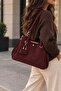 Women's Suede Accessory Detailed Bag - 3