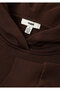 Hooded Brown Basic Sweatshirt 1S10575-70236 - 8