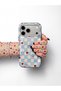 Compatible with iPhone 15 Pro - Blue and White Checkered Red Hearts, Double Layer Cover, Glossy Surface Protective Case - 4