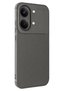 غطاء كربوني متوافق مع Poco X8 Pro Max مع خاصية التركيز التلقائي - رمادي