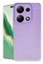 غطاء حماية متوافق مع هاتف Xiaomi Redmi Note 13 Pro 4G مع خاصية التركيز التلقائي - أرجواني