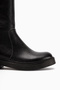 June Genuine Leather Black Women's Boots - 4