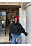Black Balloon Sleeve Suede Jacket - 2