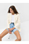 Tek Düğmeli Blazer Ceket - 5