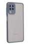 Samsung Galaxy A22 Compatible Case Montreal Silicone Cover - Gray - 8