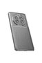 Realme 12 Pro Plus Compatible Case Auto Focus Carbon Cover - Gray - 8