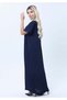 Navy CEY Fabric Inner Slip Dress for Abaya – Soft Underdress - 2