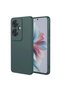 Oppo Reno 11F Compatible Case First Silicone - Dark Green - 7