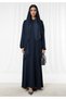 Lightweight Navy Harir Maqsood Prayer Abaya