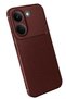 غطاء كربوني متوافق مع Poco X8 Pro مع خاصية التركيز التلقائي - أحمر داكن - 2