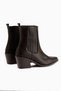 Elvia Brown Elastic Women's Boots - 6