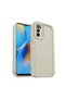 Oppo A16 Compatible Case Viera Silicone - Cream - 6