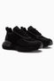 Helena Black Suede Stone Detailed Lace-Up Women's Sneaker Sports Shoes - 6