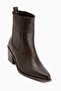 Elvia Brown Elastic Women's Boots - 2
