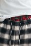 Relaxed Fit Flannel sweatpants - 3
