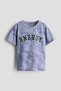 Loose-fit printed cotton T-shirt - 6