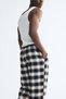 Relaxed Fit Flannel sweatpants - 5