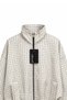 Checkered Bomber Jacket Black - 3