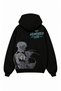Unisex Oversize Jjk Gojo the Honored One Back Printed Hooded Zipper Anime Zip Hoodie - 2