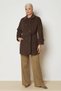 Belted Checked Coat 90660 - 2