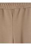 Women's Brown Jogger Pants with Elastic Waistband—The ALITA CITY Difference - 6