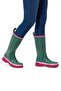 Women Slip On Rain Boots, Multiucolor