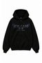 Unisex Oversize Hxh Killua Godspeed 99 Back Printed Hooded Zipper Anime Zip Hoodie - 2