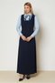 Square Collar Skirt Suit 47046 - 2
