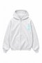 Unisex Oversize Jjk Gojo the Honored One Back Printed Hooded Zipper Anime Zip Hoodie - 3