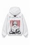 Unisex Oversize Death Note I Am Kira Back Printed Hooded Zipper Anime Zip Hoodie - 3